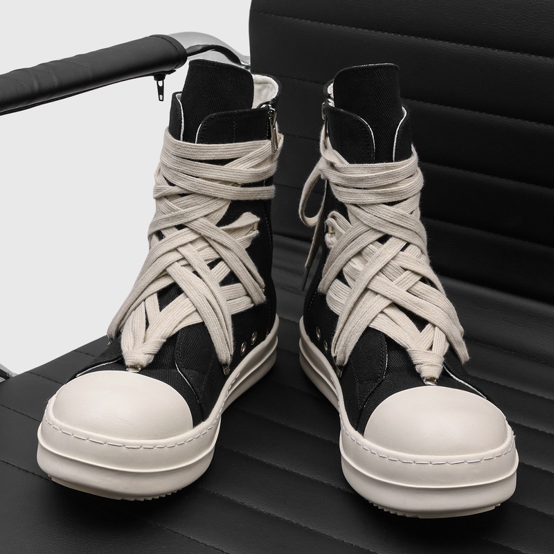 Canvas Sneaker High - Yüksek kaliteli erkek yüksek top kanvas