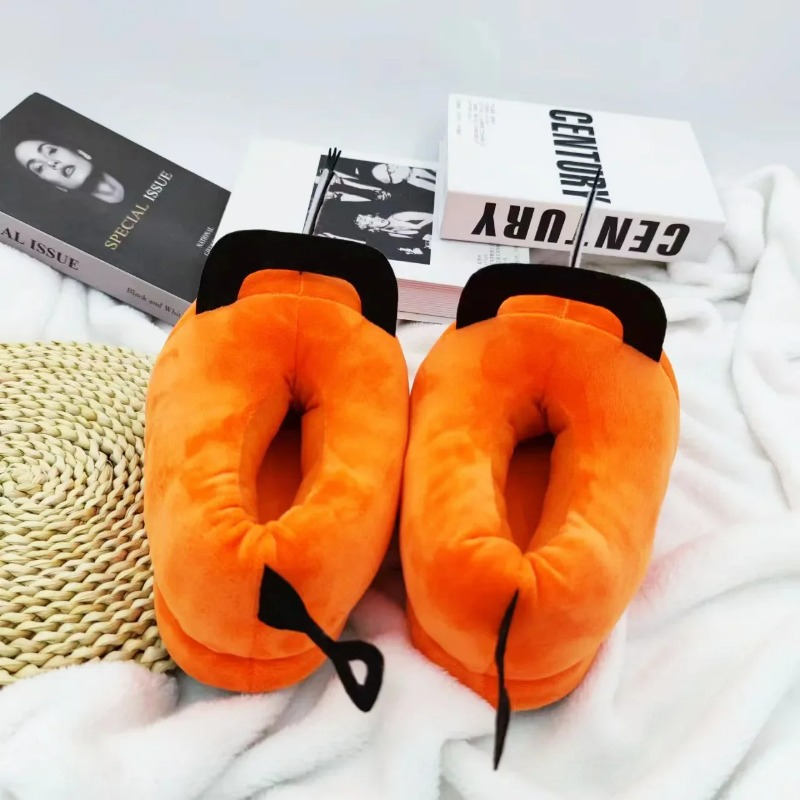 Men'S Shoes Non Slip - Anime Chainsaw Man Pochita Ev Terliği