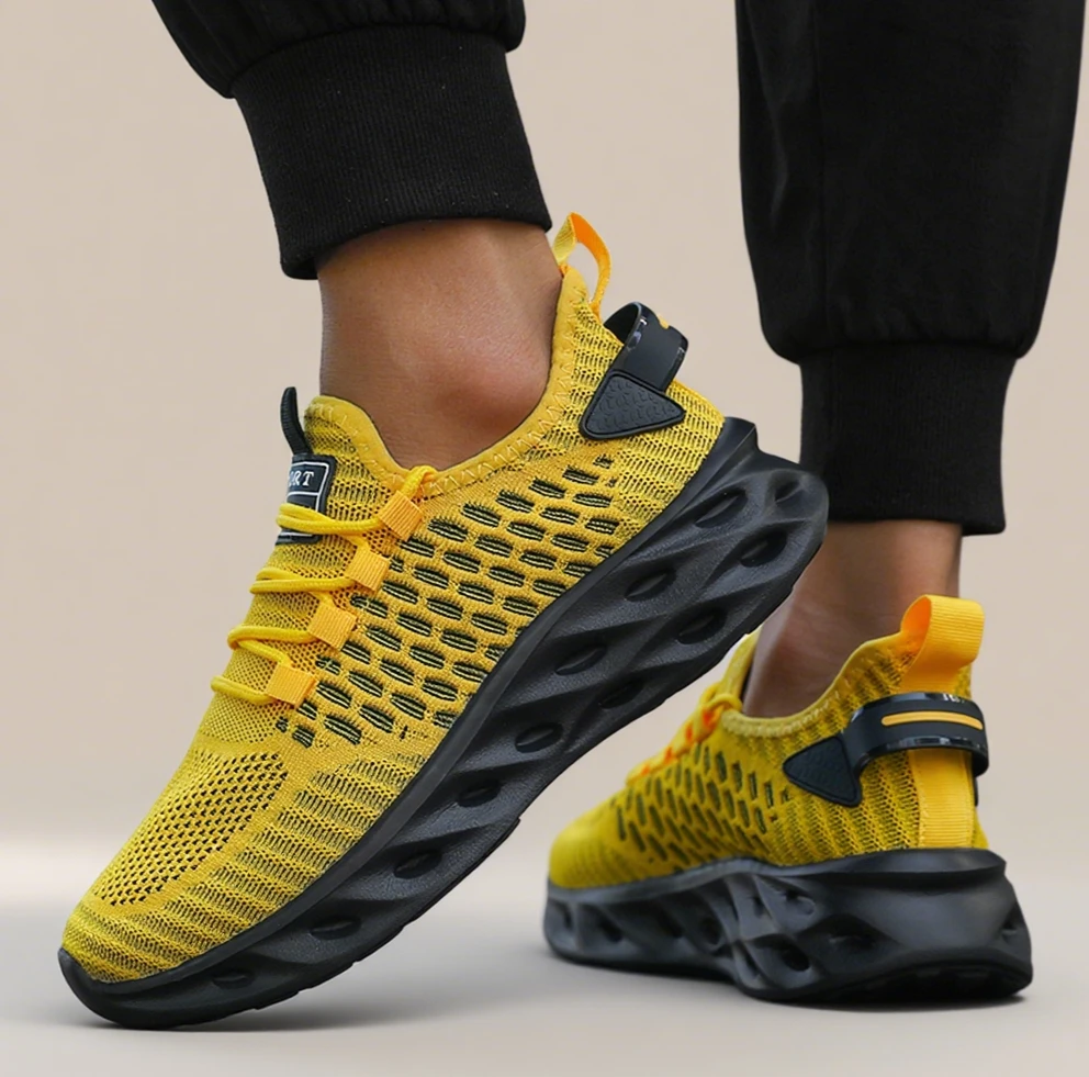 Men'S Shoes For Gym - Erkek Yürüyüş Ayakkabısı Nefes Alabilir, Hafif,