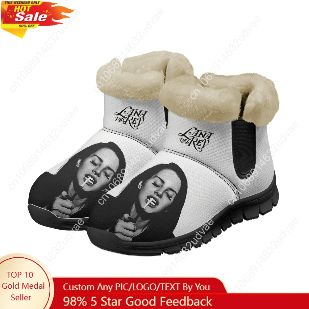 Men Shoes Sneakers - Lana Del Rey Singer Peluş Ayakkabı