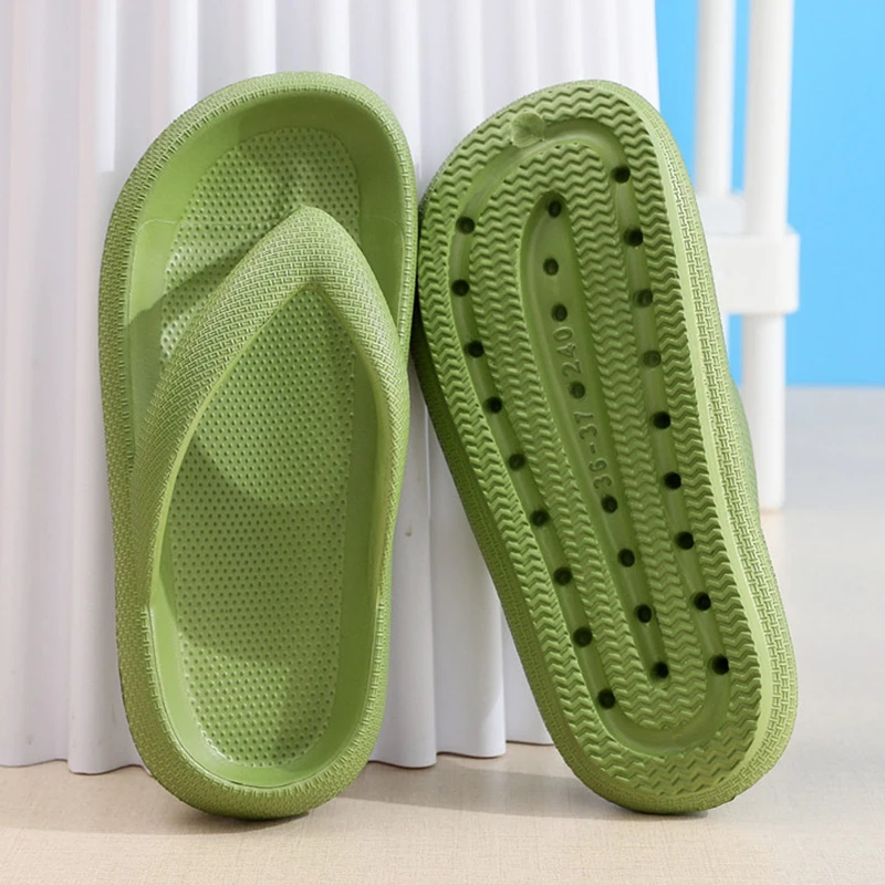 Men'S Shoes With Toes - Kaymaz Platform Parmak Arası Terlikler Kadın