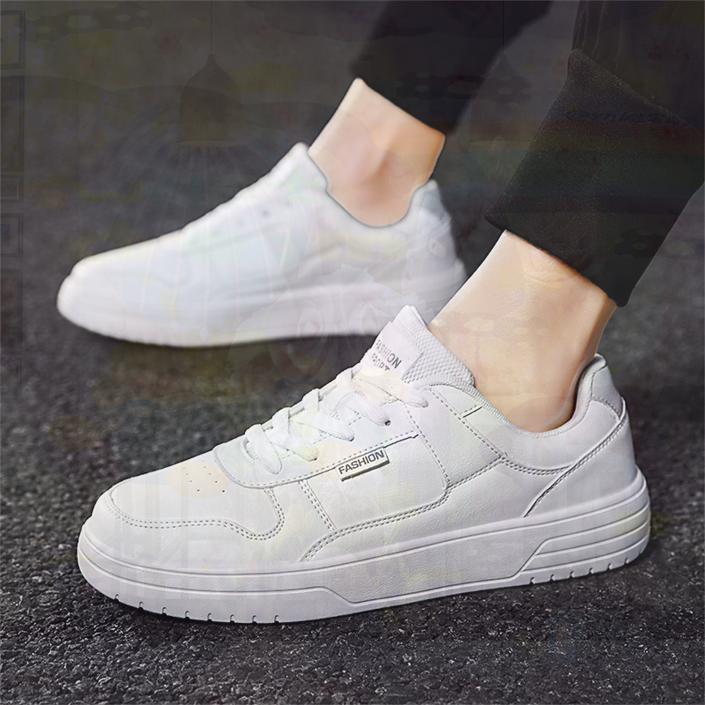 Men'S Shoes Different Types - Bağları ile PU Deri Ayakkabı 41