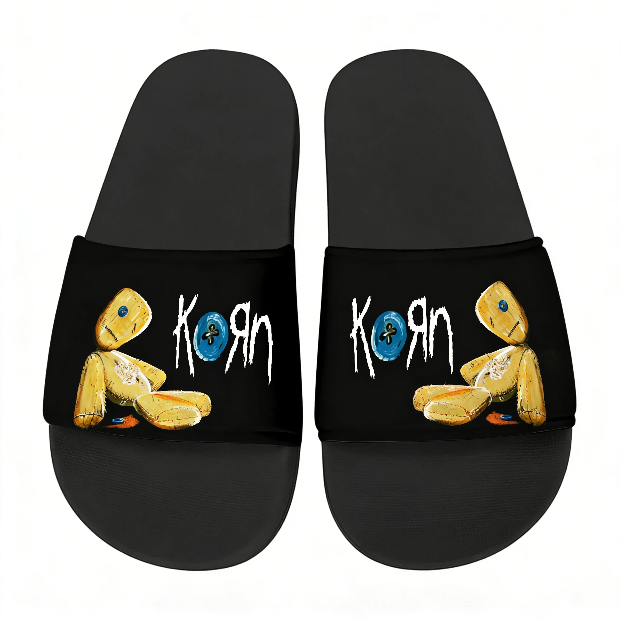 Men Shoes High - Korn Rock Band Terlik Ev su