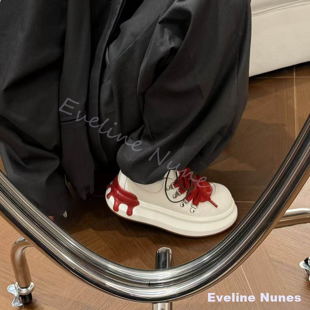 Men Shoes 2026 - Yeni Bahar Platformu Karışık Renkler Çift