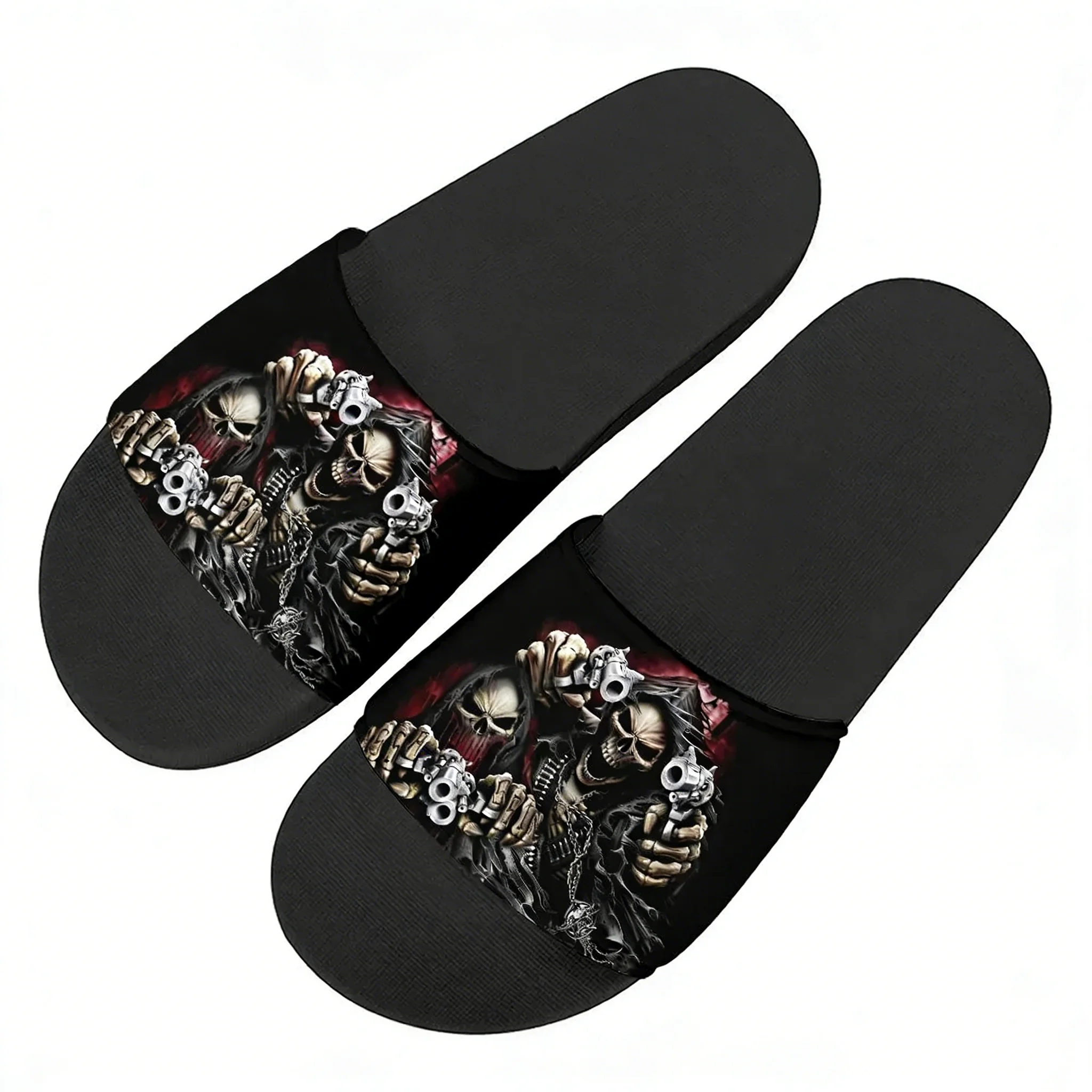 Men Shoes High - Çılgın İskelet Terlik Ev su ayakkabısı