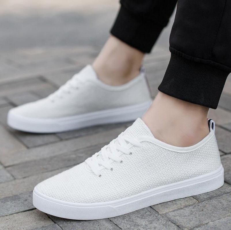 Men'S Shoes For Gym - CanvasBreathable Mesh erkek ayakkabısı Trendy hafif