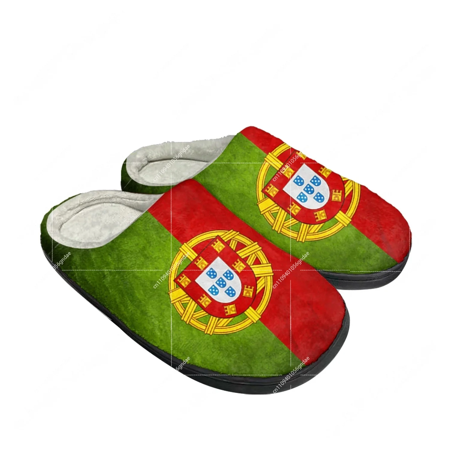 Men'S Shoes Popular - Portekiz Bayrağı Ev Pamuk Özel Terlik