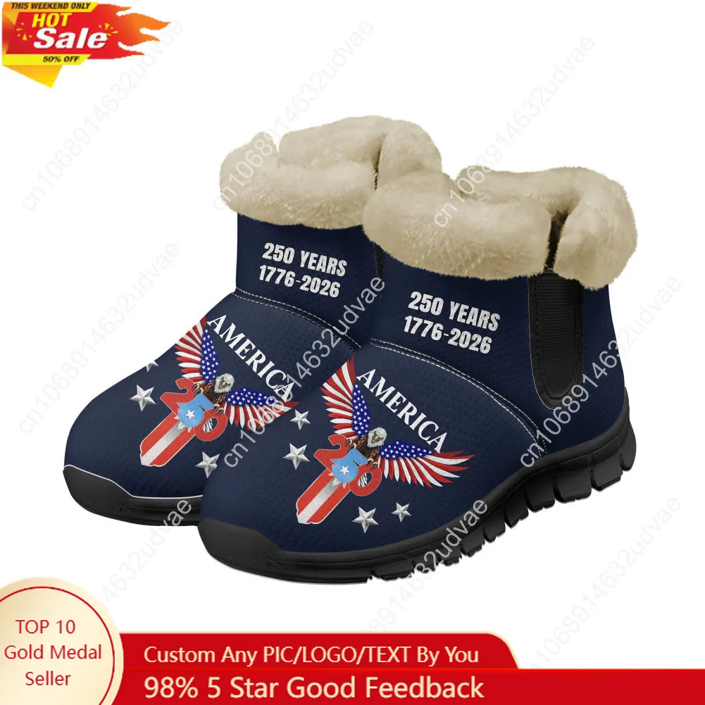 Men Shoes Sneakers - Amerika 250. Yıldönümü 1776-2026 Peluş Ayakkabı