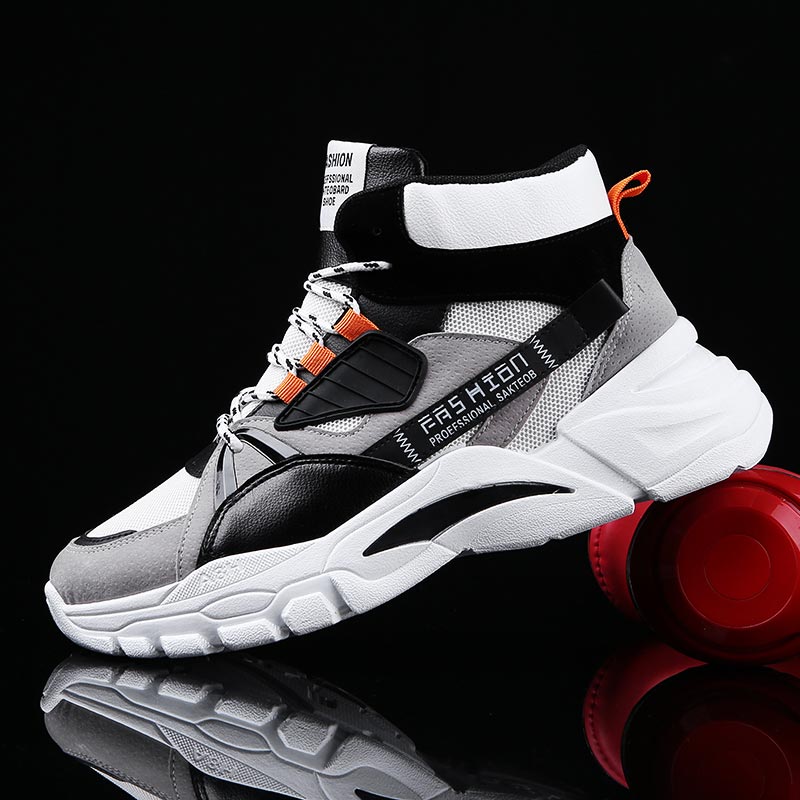 Men Shoes Red Bottom - Yüksek Top yaz erkek spor ayakkabılar