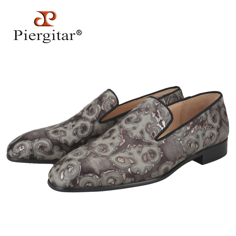 Men Shoes Red Bottom - Piergitar Toptan Özelleştirilmiş Bronz Vintage Kabartmalı
