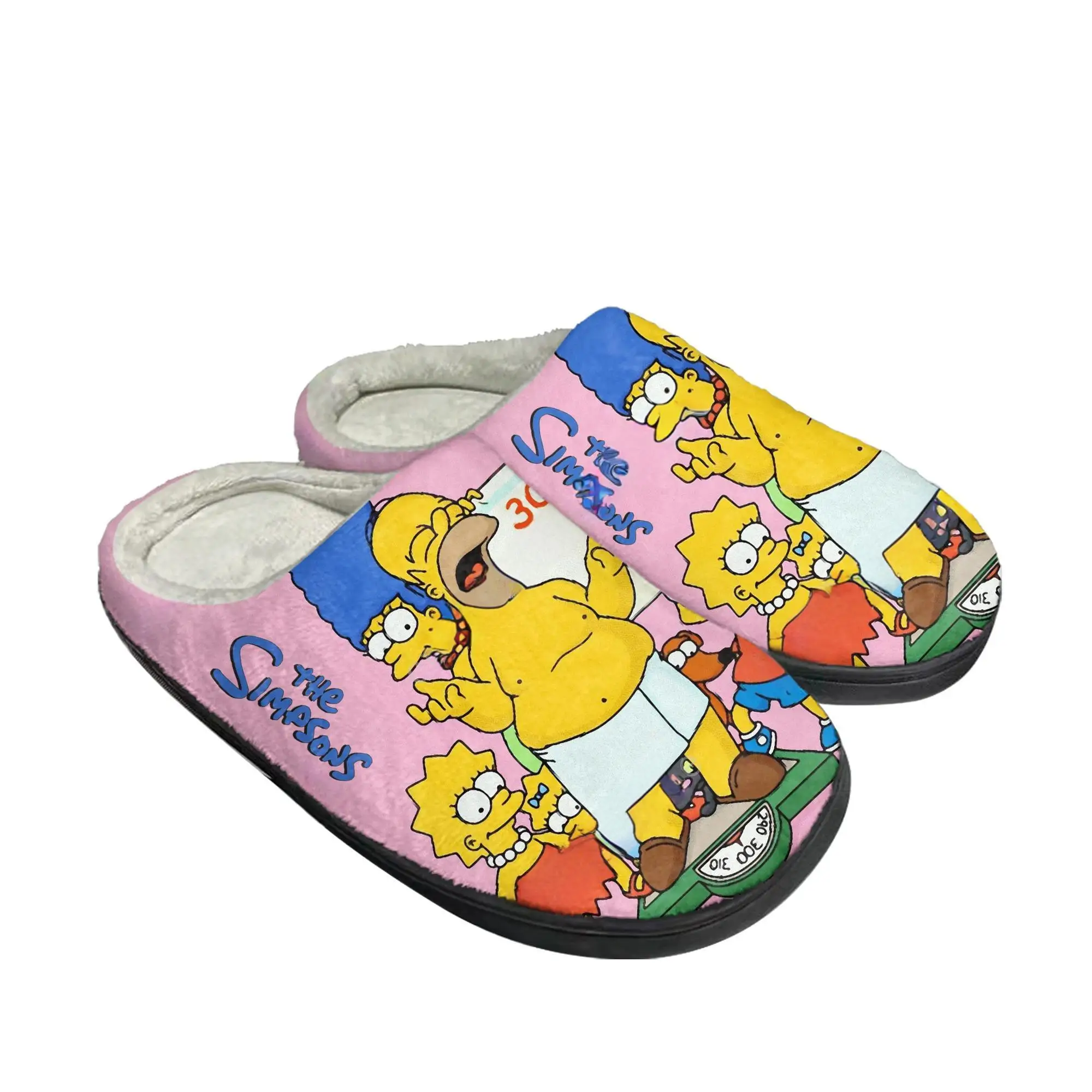 Men Shoes High - S-Simpsonss Pamuklu Terlikler Yüksek Kaliteli Erkek