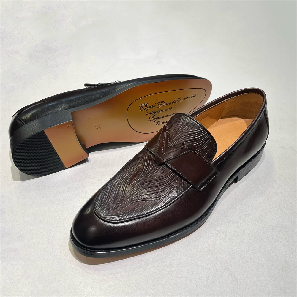 Monk Strap Shoe - Erkek Lüks Rahat Keşiş Kayışı Ayakkabı