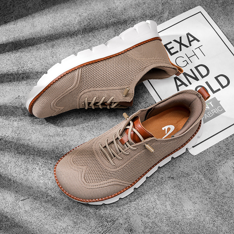 Men'S Shoes Loafers Casual - Şık Erkek Geniş Kutu Ayakkabılar Yalınayak