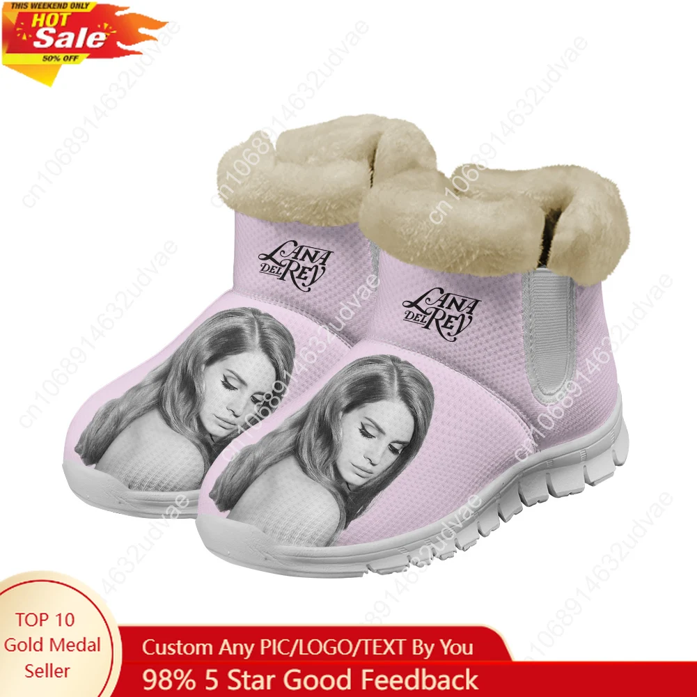 Men Shoes Sneakers - Lana Del Rey Singer Peluş Ayakkabı