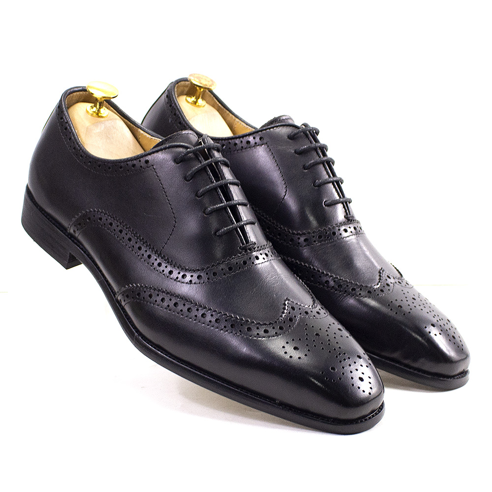 Monk Strap Shoe - Boyutu 7-12 el yapımı erkek Wingtip