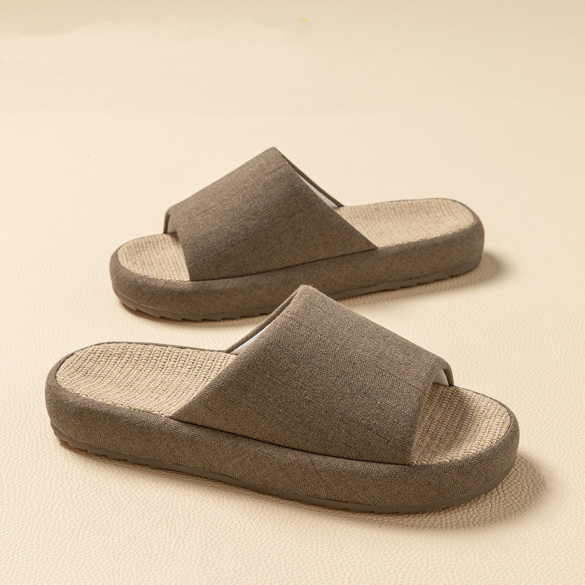 Yaz Kadın Ev Terlik Keten Yaz  - Men'S Shoes Non Slip incelemesi ve fiyatı