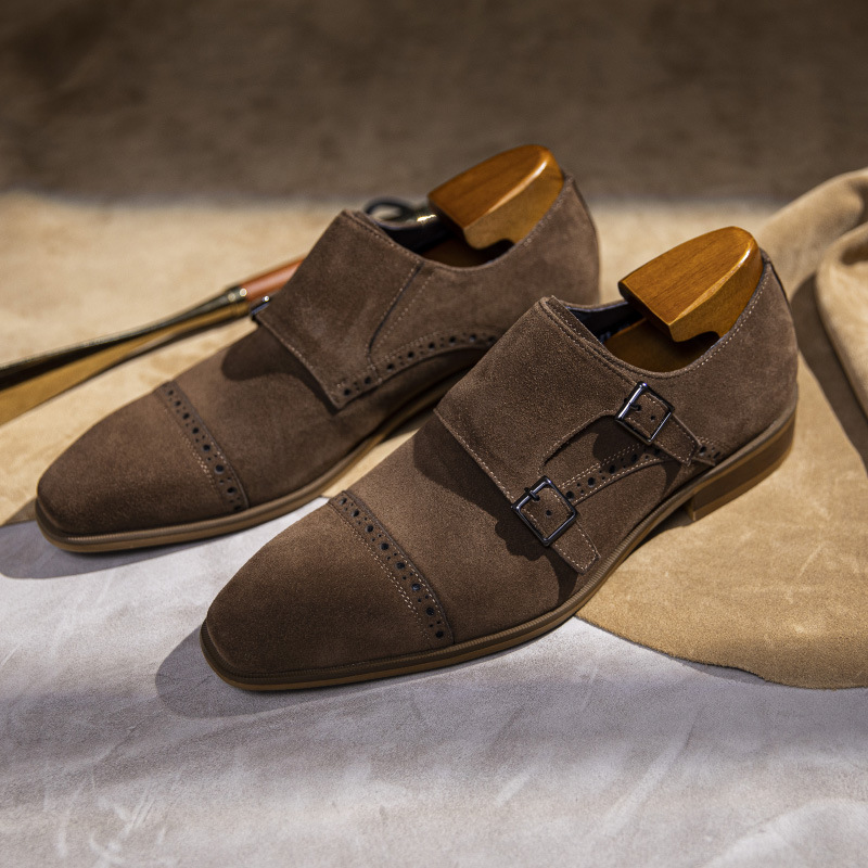 Vintage tasarım erkekler elbis - Monk Strap Shoe incelemesi ve fiyatı