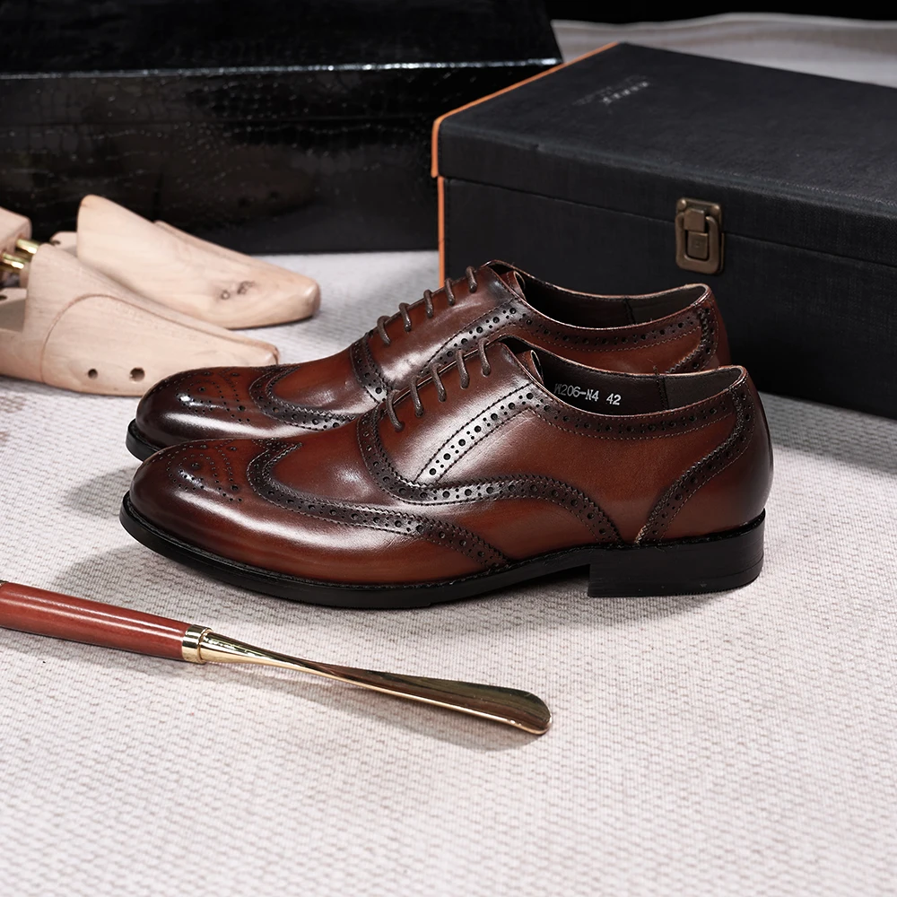 Brogue Tarzı erkek Oxfords Hak - Monk Strap Shoe incelemesi ve fiyatı