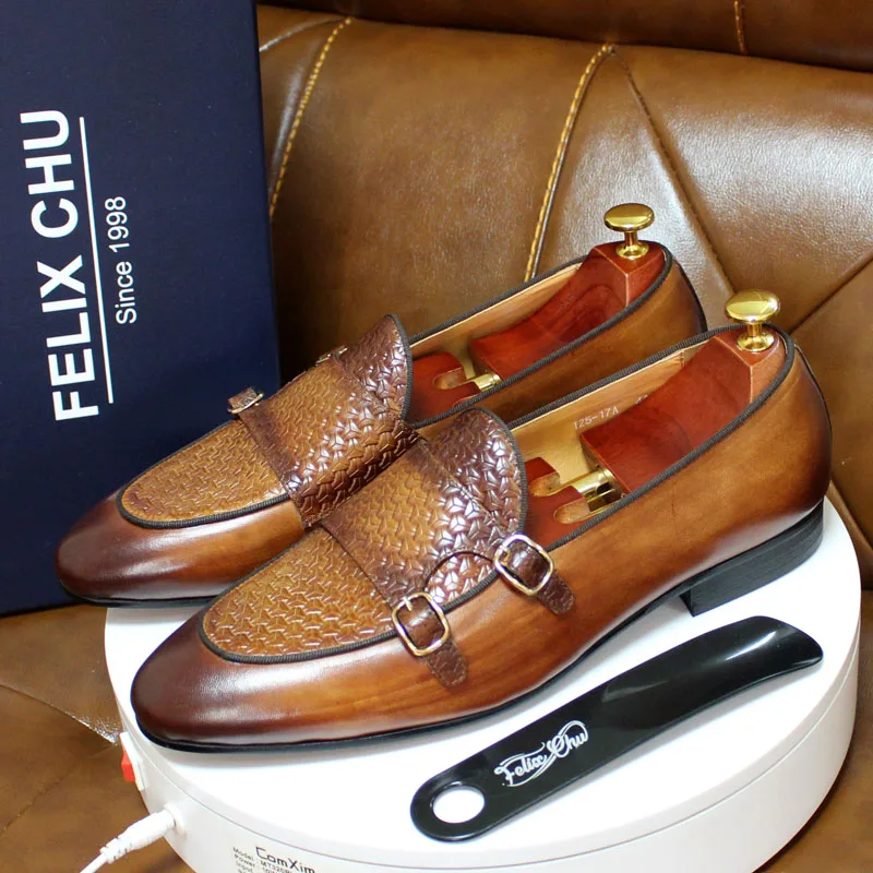Erkek Hakiki Deri Loafer'lar M - Monk Strap Shoe incelemesi ve fiyatı