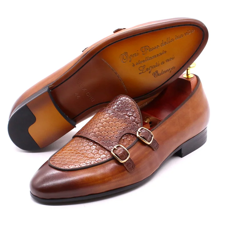 Erkek Hakiki Deri Loafer'lar M - Monk Strap Shoe incelemesi ve fiyatı