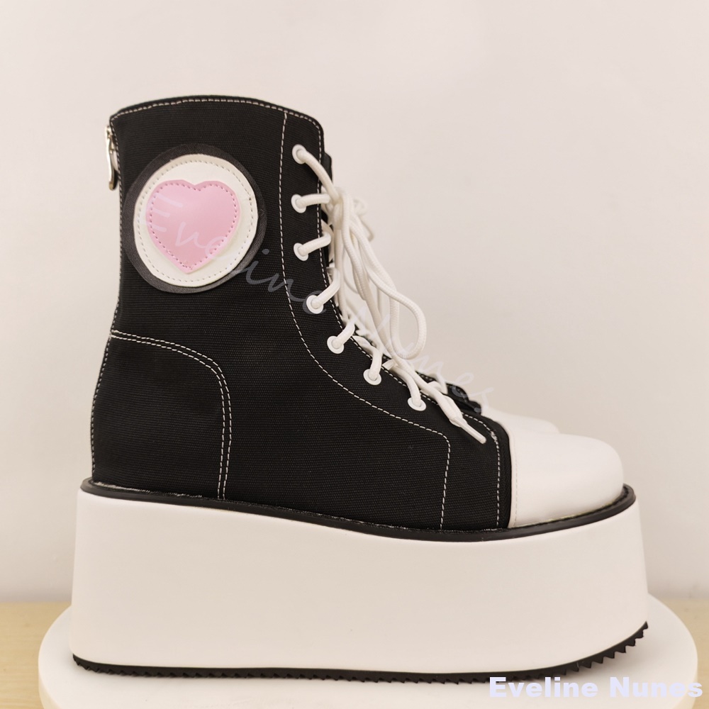 Kalın tabanlı yüksek top kanva - Canvas Sneaker High incelemesi ve fiyatı