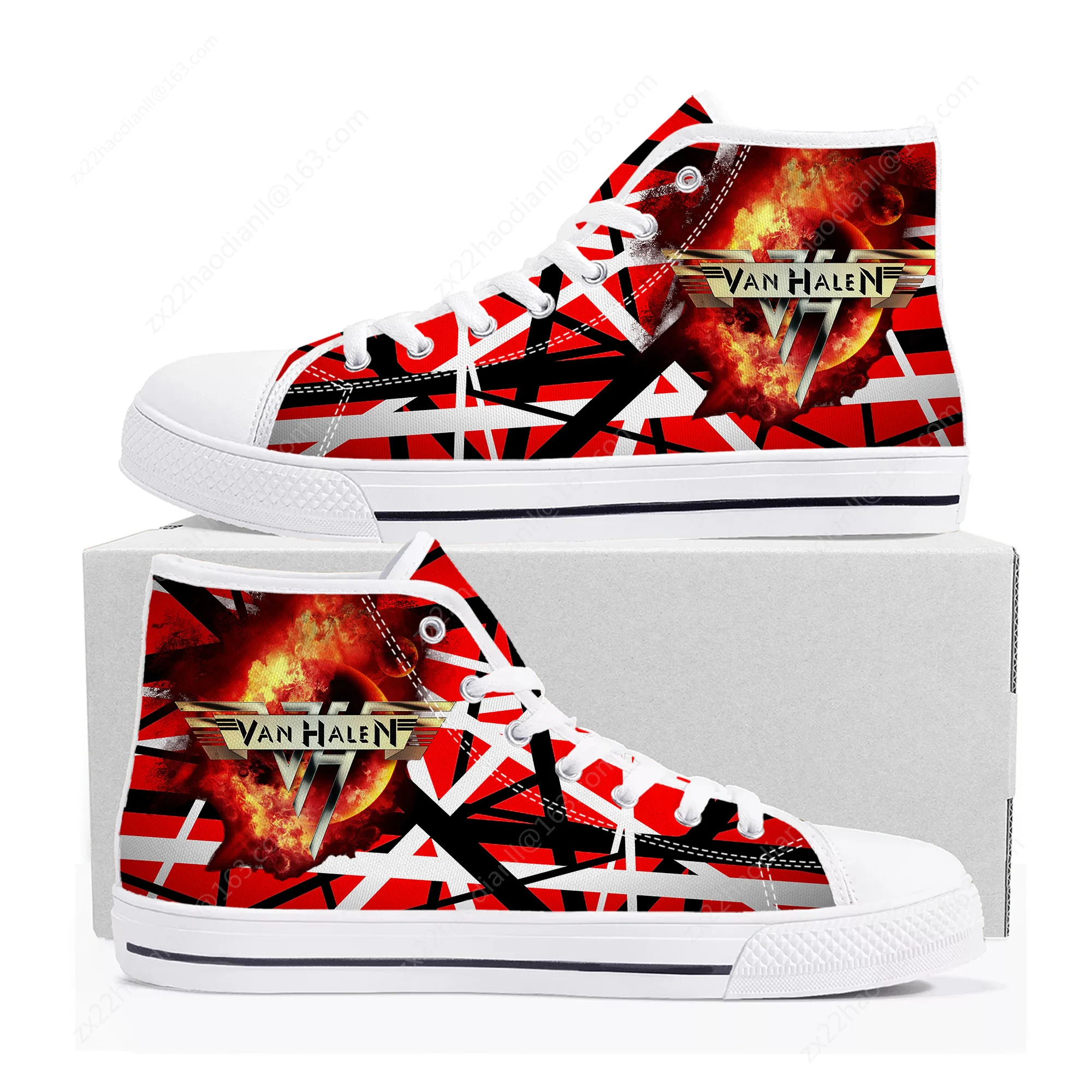 Van Evh 5150 Çizgili Halen Yük - Canvas Sneaker High incelemesi ve fiyatı