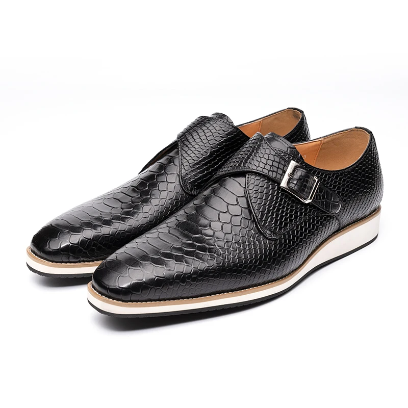 Yüksek kaliteli gündelik erkek - Monk Strap Shoe incelemesi ve fiyatı