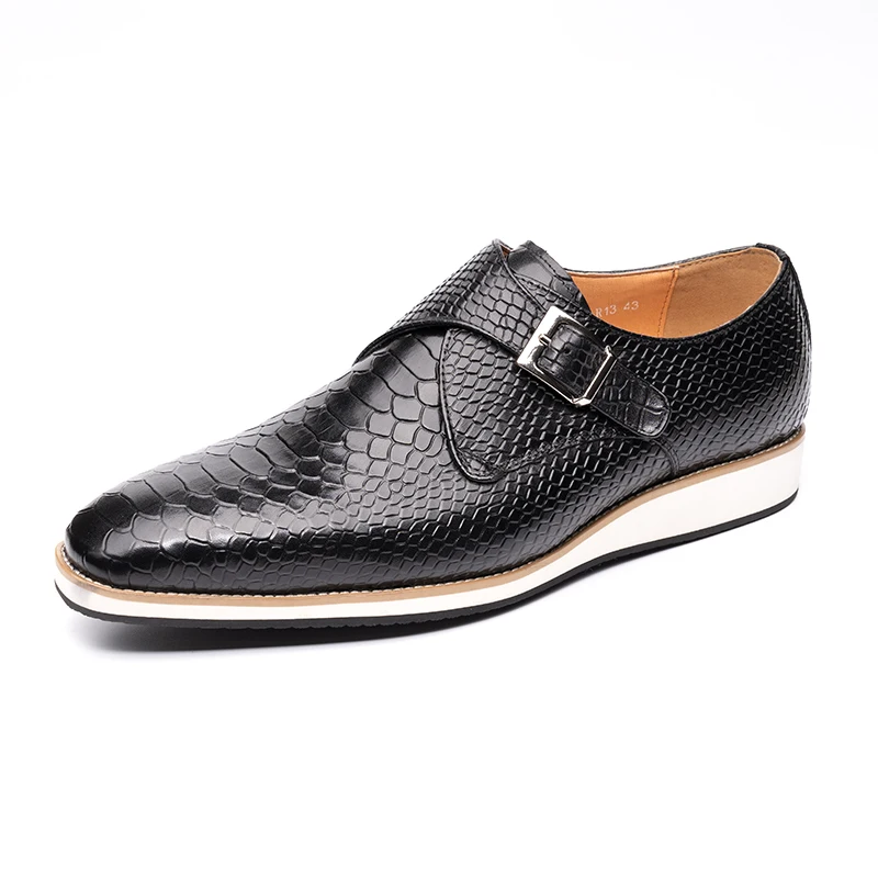 Yüksek kaliteli gündelik erkek - Monk Strap Shoe incelemesi ve fiyatı
