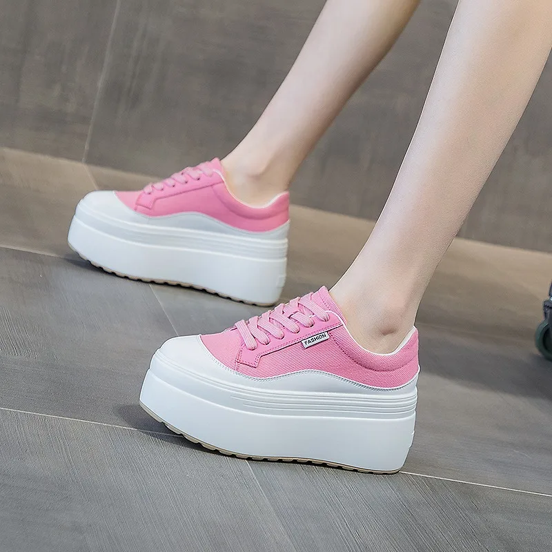 8 cm Yeni Kanvas Hakiki Deri K - Canvas Sneaker High incelemesi ve fiyatı