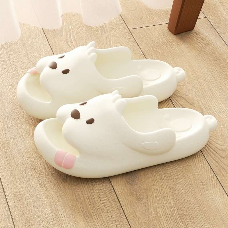 Sevimli Köpek Karikatür Terlik - Men'S Shoes Non Slip incelemesi ve fiyatı