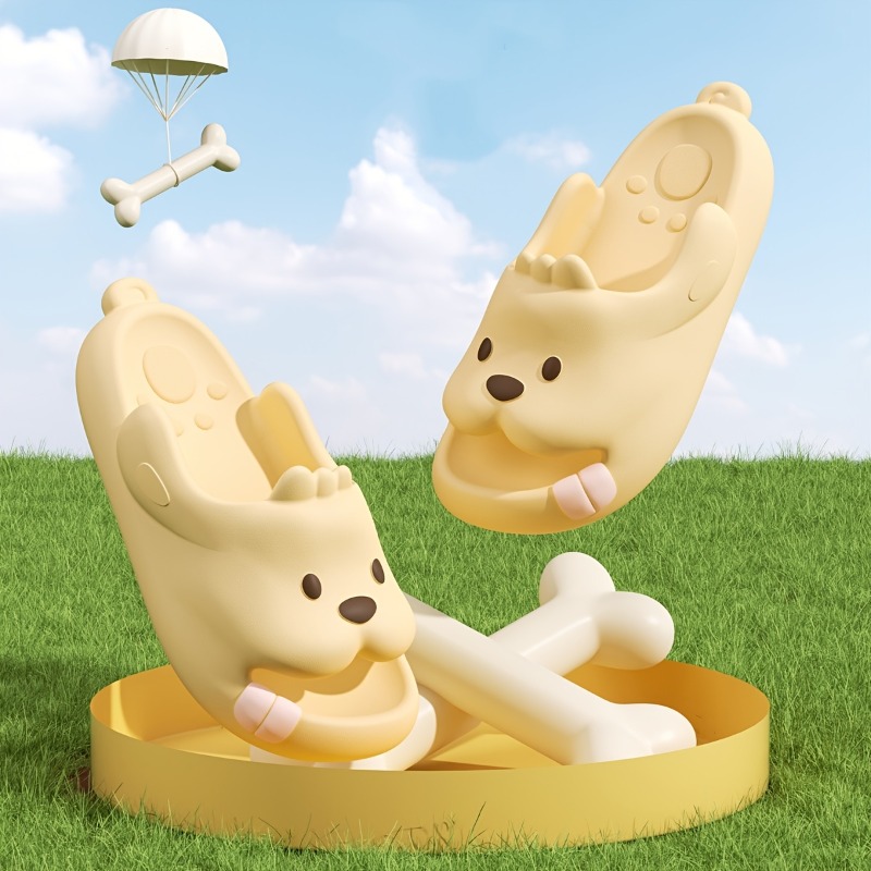 Sevimli Köpek Karikatür Terlik - Men'S Shoes Non Slip incelemesi ve fiyatı