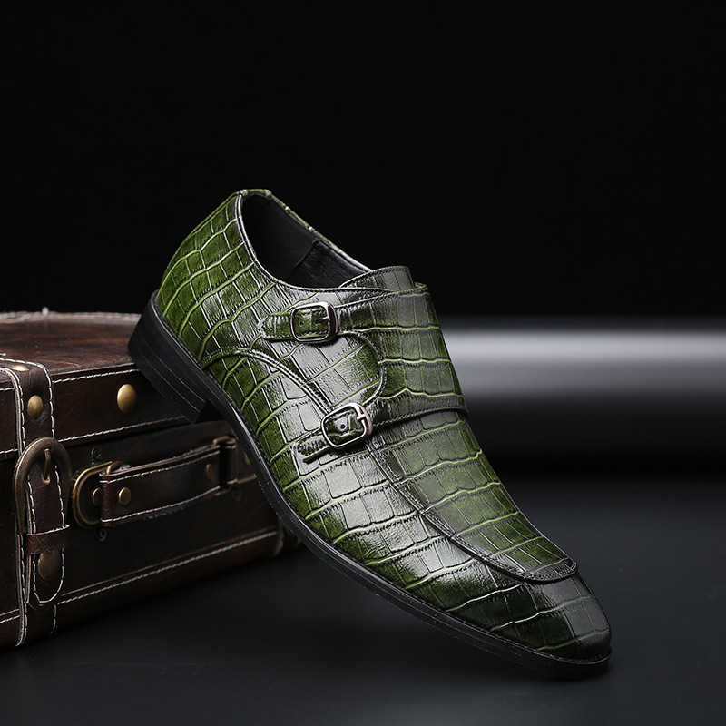 Patent deri erkek loafer'lar d - Monk Strap Shoe incelemesi ve fiyatı