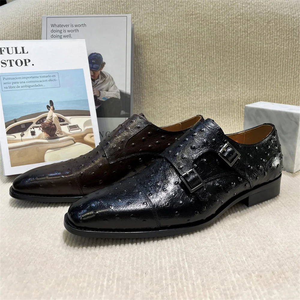 Erkek Sivri Piton Desen Hakiki - Monk Strap Shoe incelemesi ve fiyatı