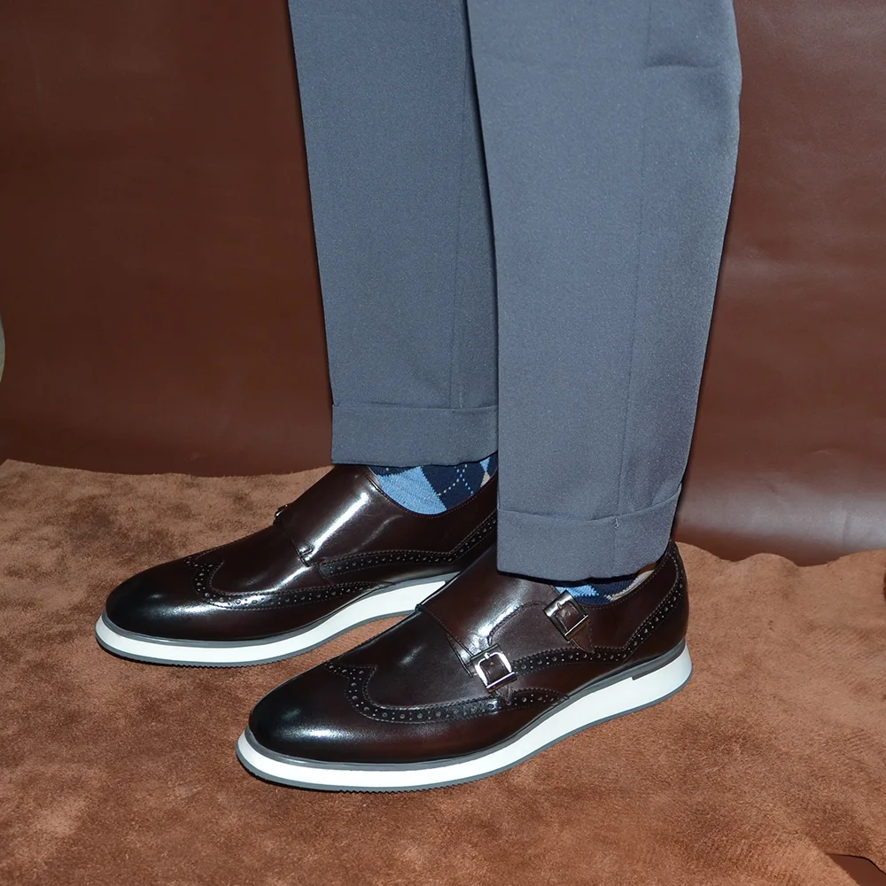 Avrupa Lüks Erkek Spor Ayakkab - Monk Strap Shoe incelemesi ve fiyatı