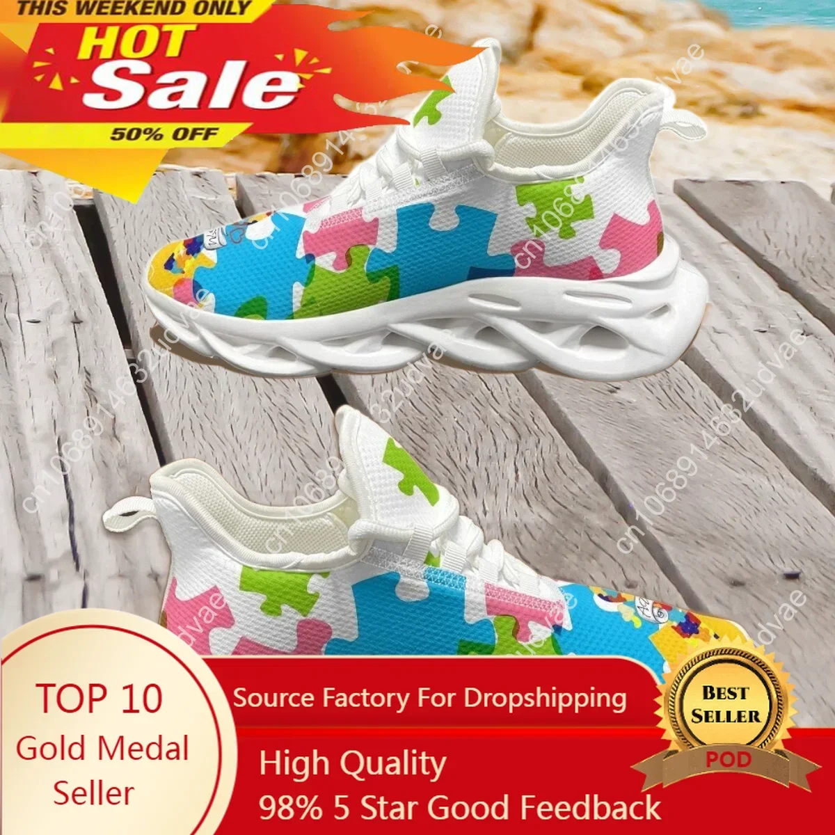 Otizm Farkındalığı Spor Koşu A - Men Shoes High incelemesi ve fiyatı