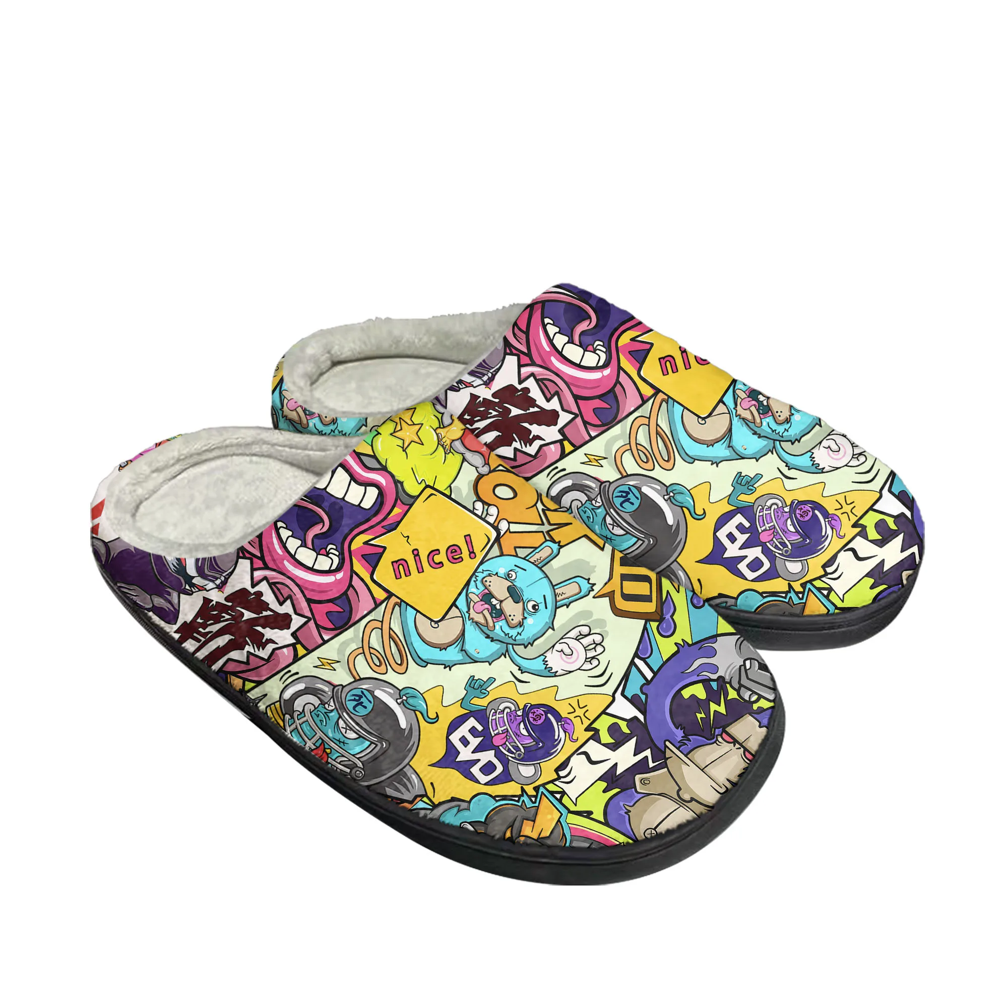 Sokak Sanatı Graffiti Ev Pamuk - Men Shoes High incelemesi ve fiyatı