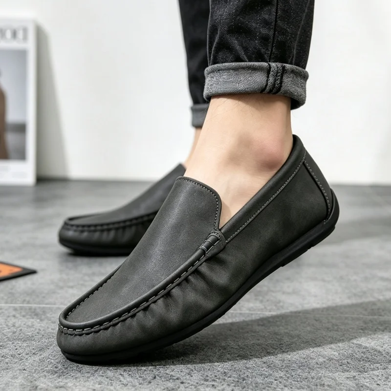 Moda Günlük Deri Ayakkabılar E - Men'S Shoes Loafers Casual incelemesi ve fiyatı