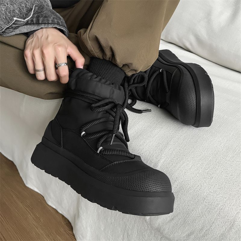 Tasarımcı Yeni Erkek Kar Botla - Men'S Shoes Popular incelemesi ve fiyatı
