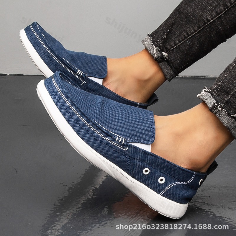 Sonbahar erkek kanvas rahat ay - Men'S Shoes Loafers Casual incelemesi ve fiyatı