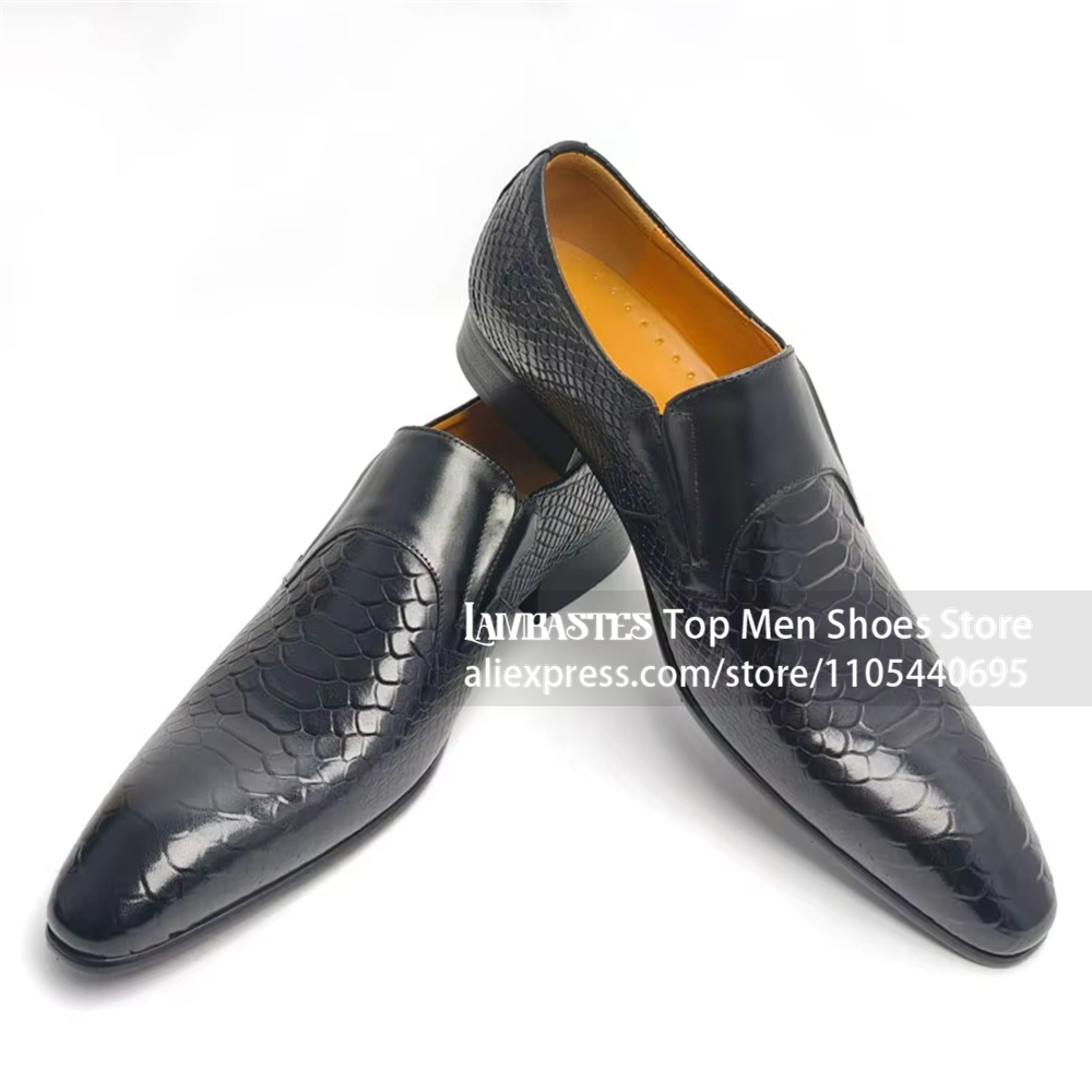 Siyah Yılan Derisi Desenli Yan - Monk Strap Shoe incelemesi ve fiyatı